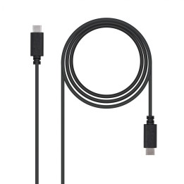 Nanocable Cable USB C/USB C 2 m Negro