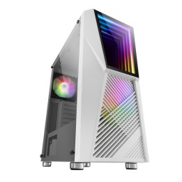 Torre Mars Gaming Iluminación RGB ATX Blanco