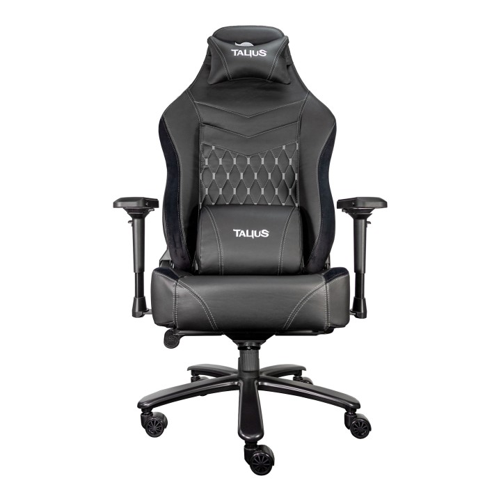 TALIUS MAMUT Silla Gaming Asiento acolchado Negro, Gris