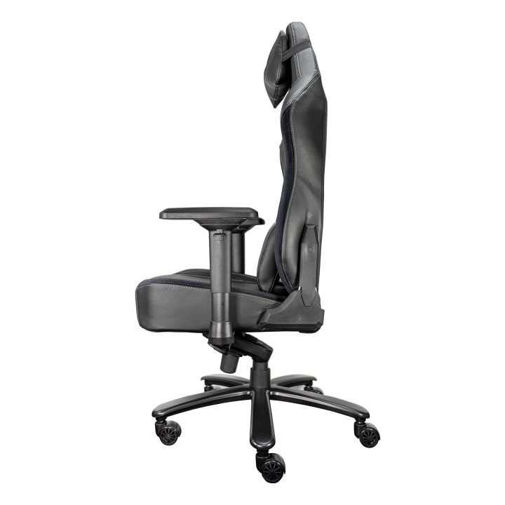 TALIUS MAMUT Silla Gaming Asiento acolchado Negro, Gris