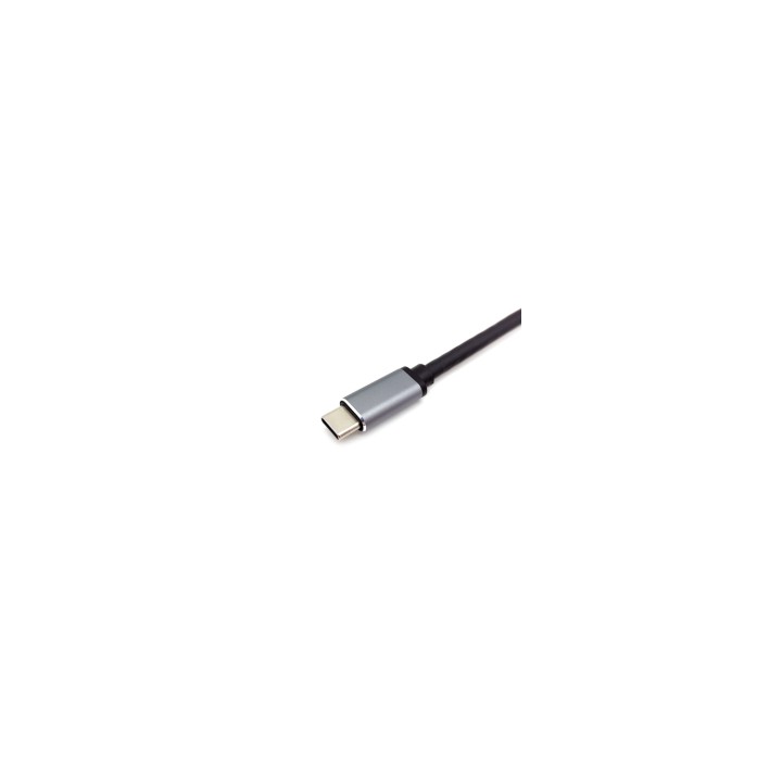 Equip HUB de interfaz USB 3.2 Gen 1 (3.1 Gen 1) Type-C 5000 Mbit/s Plata