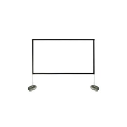 iggual Pantalla de proyeccion exterior portable 120p manual negro blanco
