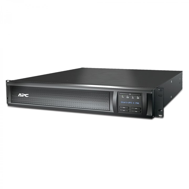 APC Smart-UPS LÍ­nea interactiva 0,75 kVA 600 W 8 salidas AC 2U Negro