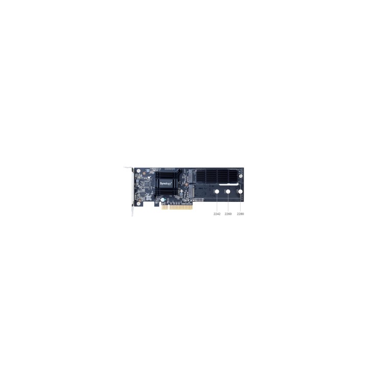 Synology tarjeta y adaptador de interfaz Interno M.2 Negro