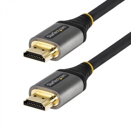 StarTech.com Cable HDMI tipo A (Estándar) Ultra HD 4K 60Hz 1 m Negro, Gris