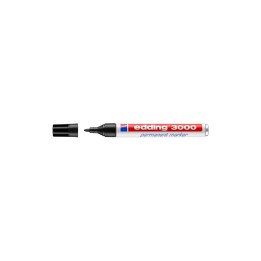 Edding 3000 marcador permanente Punta redonda Negro