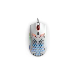 Glorious PC Gaming Race Model O Ratón Gaming 12000 DPI Blanco Brillante