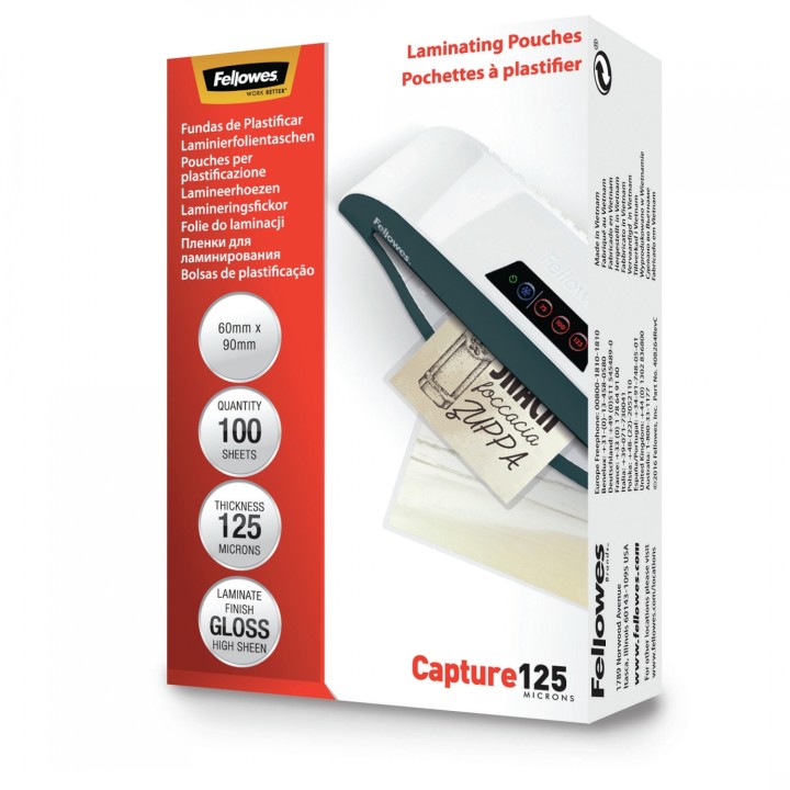 Fellowes PelÍ­cula de laminación 100 pieza(s)