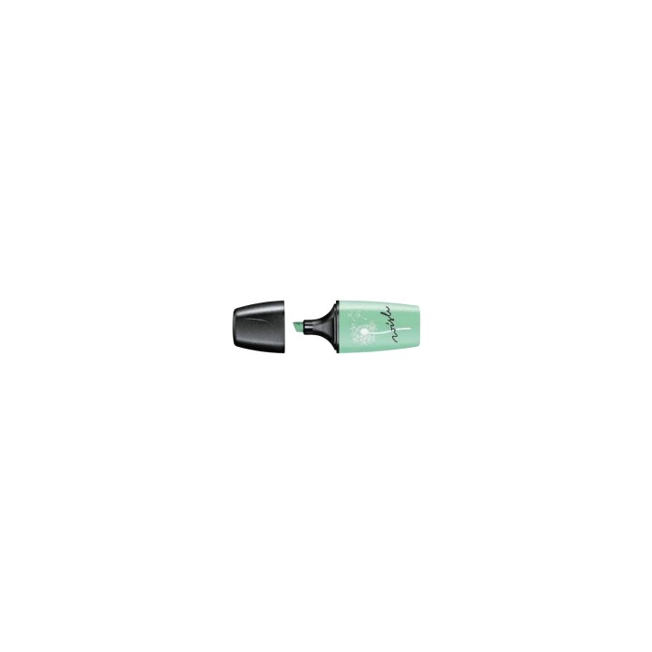 Stabilo 07/116-7 Marcador punta de cincel negro verde
