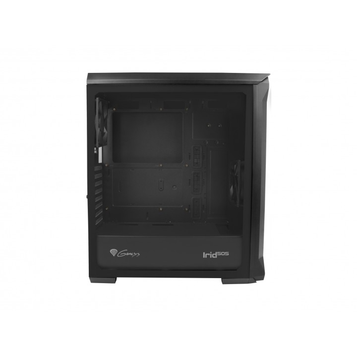 Genesis irid 505 caja torre midi tower negro
