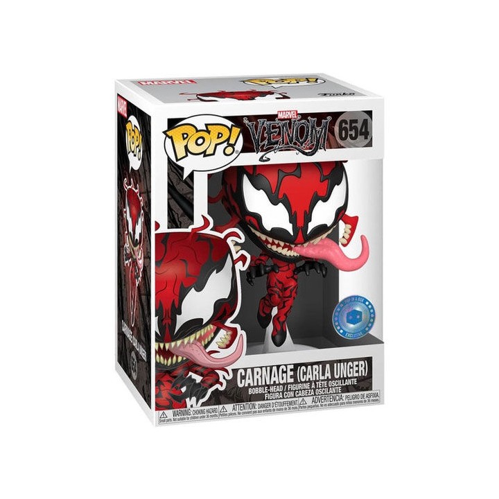 Figura POP Marvel Comics Carla Unger Carnage Exclusive