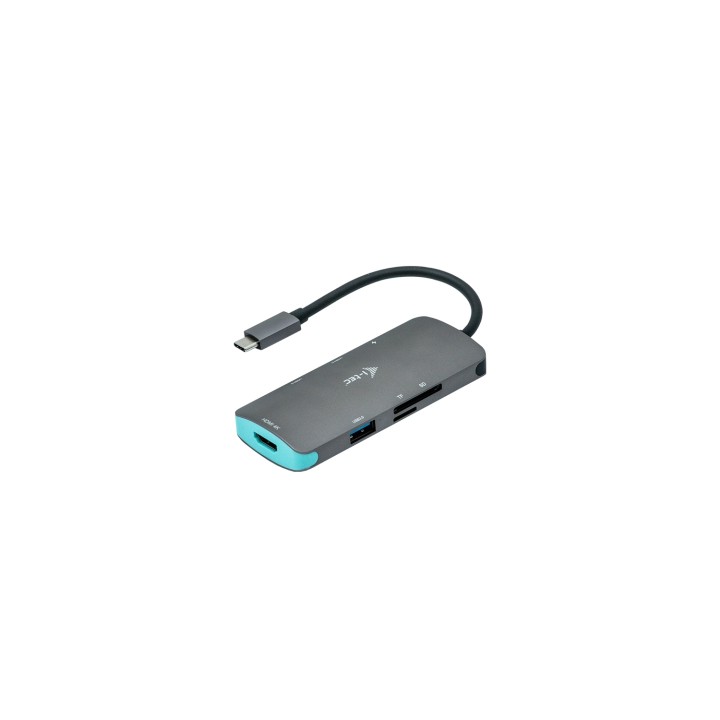 i-tec Metal USB-C Nano Dock 4K HDMI + Power Delivery 100 W