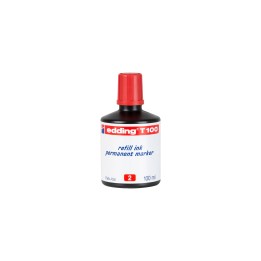 Edding T-100 Tinta rotulador original rojo