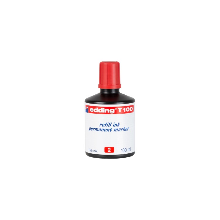 Edding T-100 Tinta rotulador original rojo