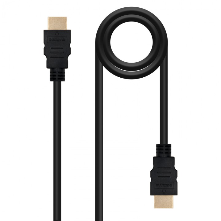 Nanocable Cable hdmi tipo-a estandar macho a macho 1.5m negro