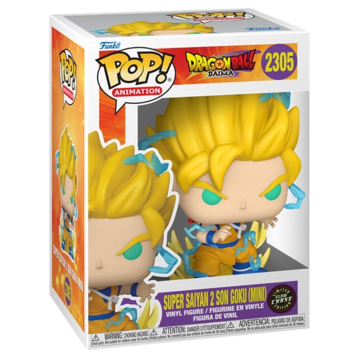 Figura POP Dragon Ball Daima Super Saiyan Son Goku Mini 5 + 1 Chase