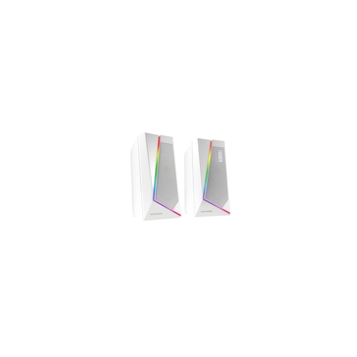 Mars Gaming MS7 altavoz Inalámbrico y alámbrico 20 W Blanco