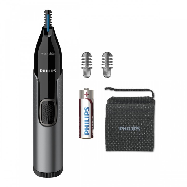 Philips Recortador para nariz orejas cejas gris