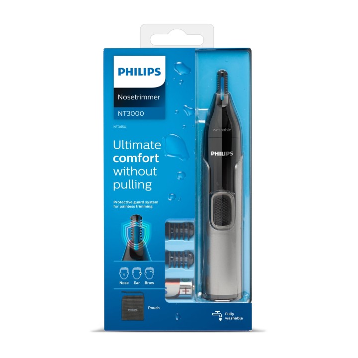 Philips Recortador para nariz orejas cejas gris