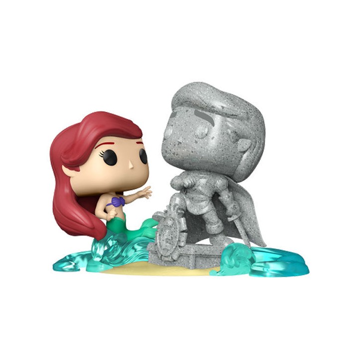 Figura POP Disney Ultimate Princess La Sirenita Ariel & Statue Eric Exclusive