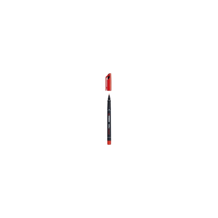 STABILO OHPen universal permanent, 10 Pack marcador permanente Punta redonda Rojo 1 pieza(s)