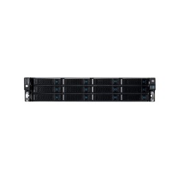 UNYKAch Servidor Rack Hot Swap 2U / 12 BahÍ­as Negro, Plata
