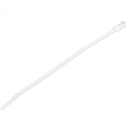 StarTech.com Bridas sujetacables de 20cm con perforación de montaje - 4 mm de ancho, para grupo de cables de 52 mm, soportan 22