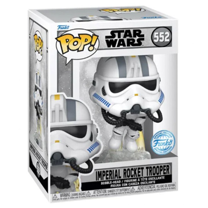 Figura POP Star Wars Battlefront Imperial Rocket Trooper Exclusive