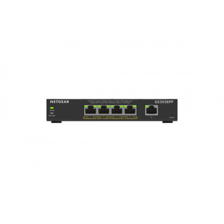 Netgear Gestionado L2/L3 Gigabit (10/100/1000) EnergÍ­a sobre Ethernet (PoE) Negro