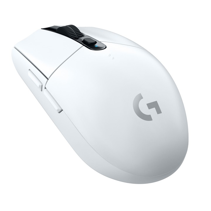 Logitech G G305 ratón mano derecha RF inalámbrico Í“ptico 12000 DPI Blanco