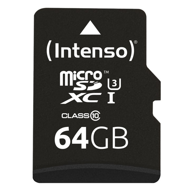 Intenso Memoria flash 64 GB MicroSDXC UHS-I Clase 10