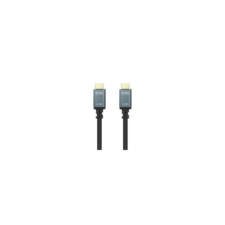 Nanocable Cable HDMI 2.1 IRIS 8K A/M-A/M, Negro, 0.5 m