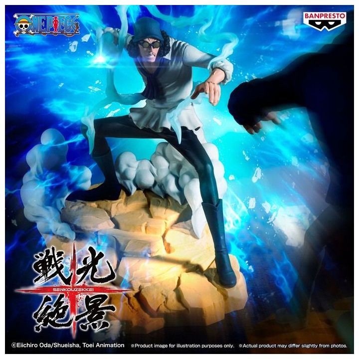 Figura Kuzan One Piece Senkozekkei 17cm