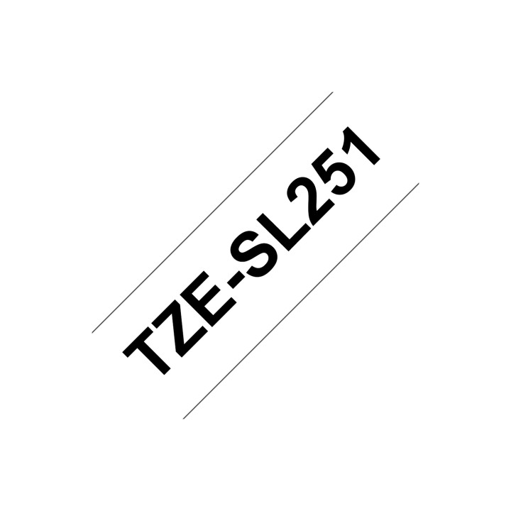 Brother TZe-SL251 cinta para impresora Negro