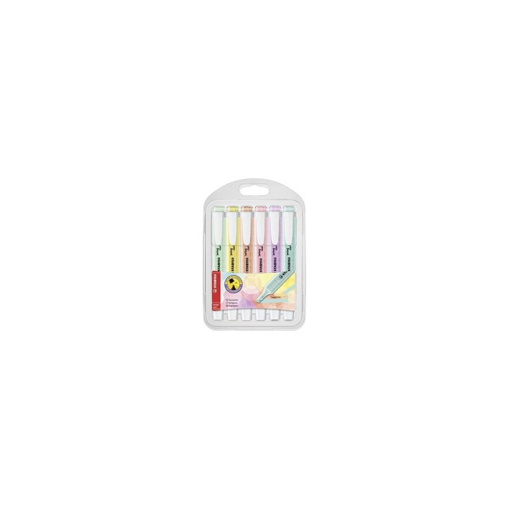 Stabilo 102754806 8 Rotuladores punta de cincel multicolor