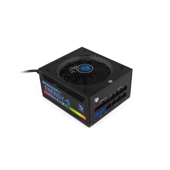 CoolBox RGB-850 Rainbow Fuente de alimentacion 850w atx 80 plus gold negro