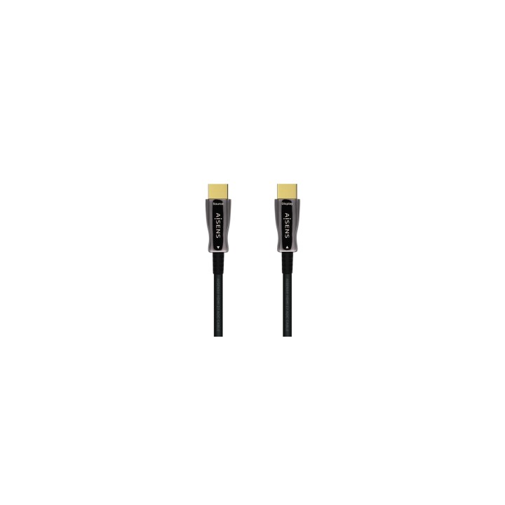 Aisens Cable Hdmi tipo-a estandar macho a macho V2.1 AOC ultra alta velocidad 70m negro