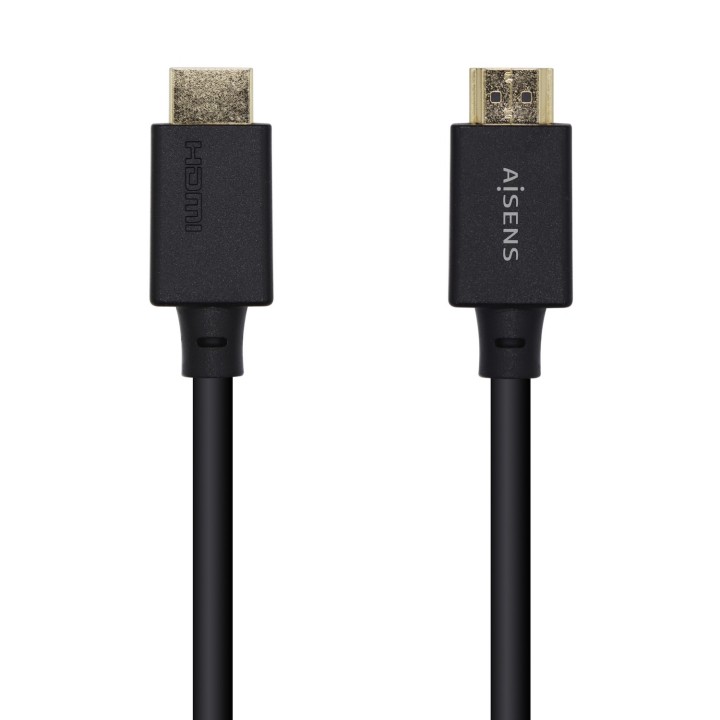 Aisens Cable audio video Hdmi tipo a estandar macho a macho 1m negro