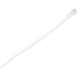 StarTech.com Bridas sujetacables de 15cm con perforación de montaje - 3 mm de ancho, para grupo de cables de 40 mm, soportan 18