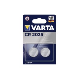 Varta blister 2 pilas boton CR2025 litio 3v