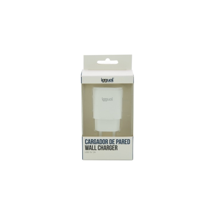 iggual Cargador de dispositivo móvil Interior Blanco