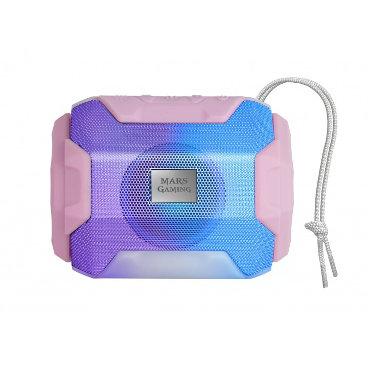 Mars gaming MSBAXP altavoz portatil bluetooth compacto rosa