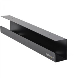 StarTech.com Bandeja para Gestión de Cableado para Debajo del Escritorio - Organizador de Cableado Tipo Bandeja para Escritorio