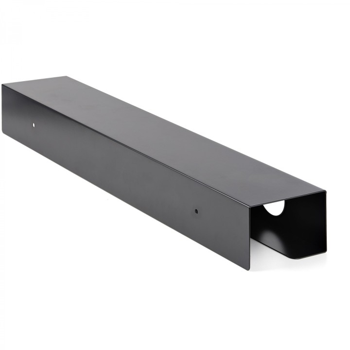StarTech.com Bandeja para Gestión de Cableado para Debajo del Escritorio - Organizador de Cableado Tipo Bandeja para Escritorio