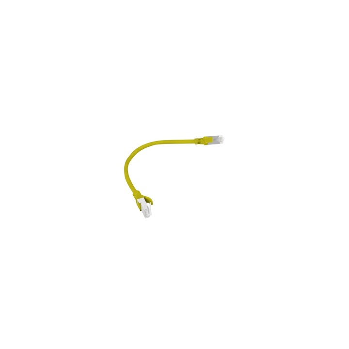 Lanberg PCU6-10CC-0025-Y Latiguillo de red rj45 Cat6 U/UTP 0.25m amarillo