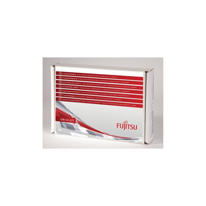 Fujitsu CON-CLE-K75 kit de limpieza para computadora Escáner Paños secos para limpieza de equipos
