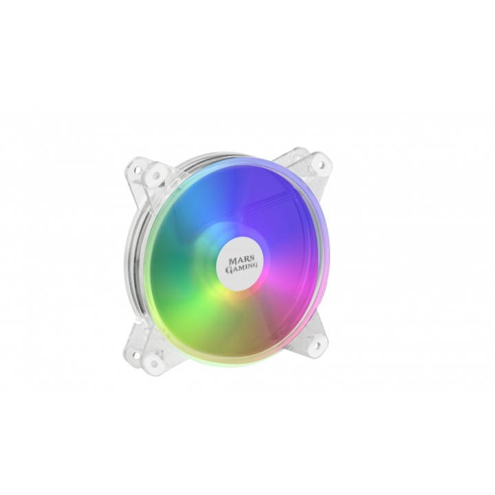 Mars gaming MFD ventilador caja 12cm blanco