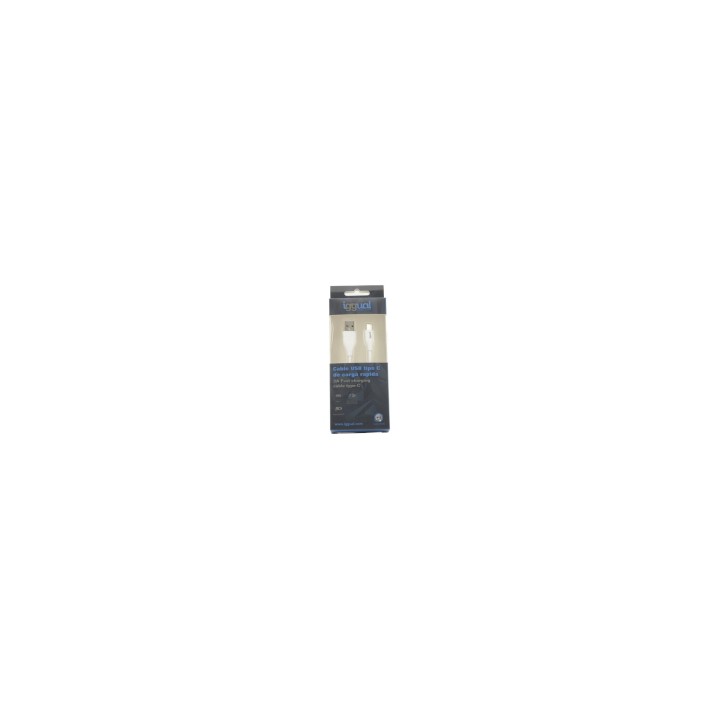 iggual IGG317181 Cable usb tipo-a macho a usb tipo-c macho 1m blanco