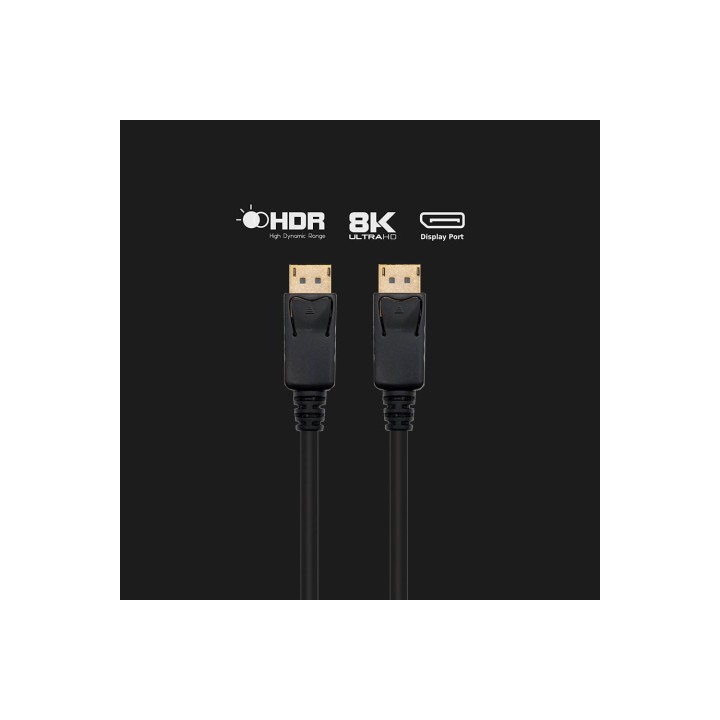 CABLE DISPLAYPORT EWENT DP/M - DP/M 3M NEGRO