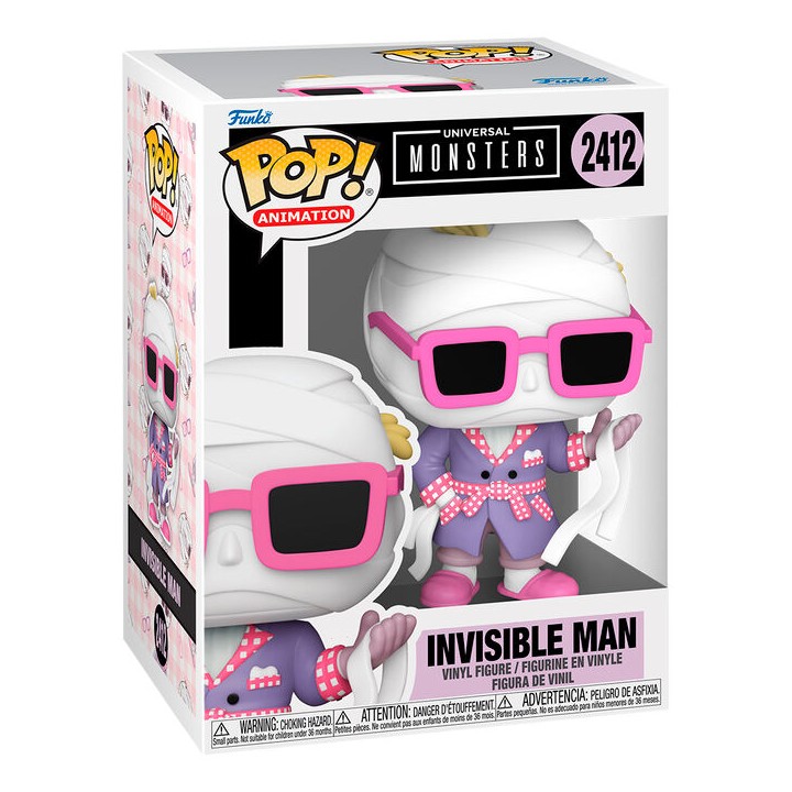 Figura POP Universal Monsters Invisible Man 5 + 1 Chase